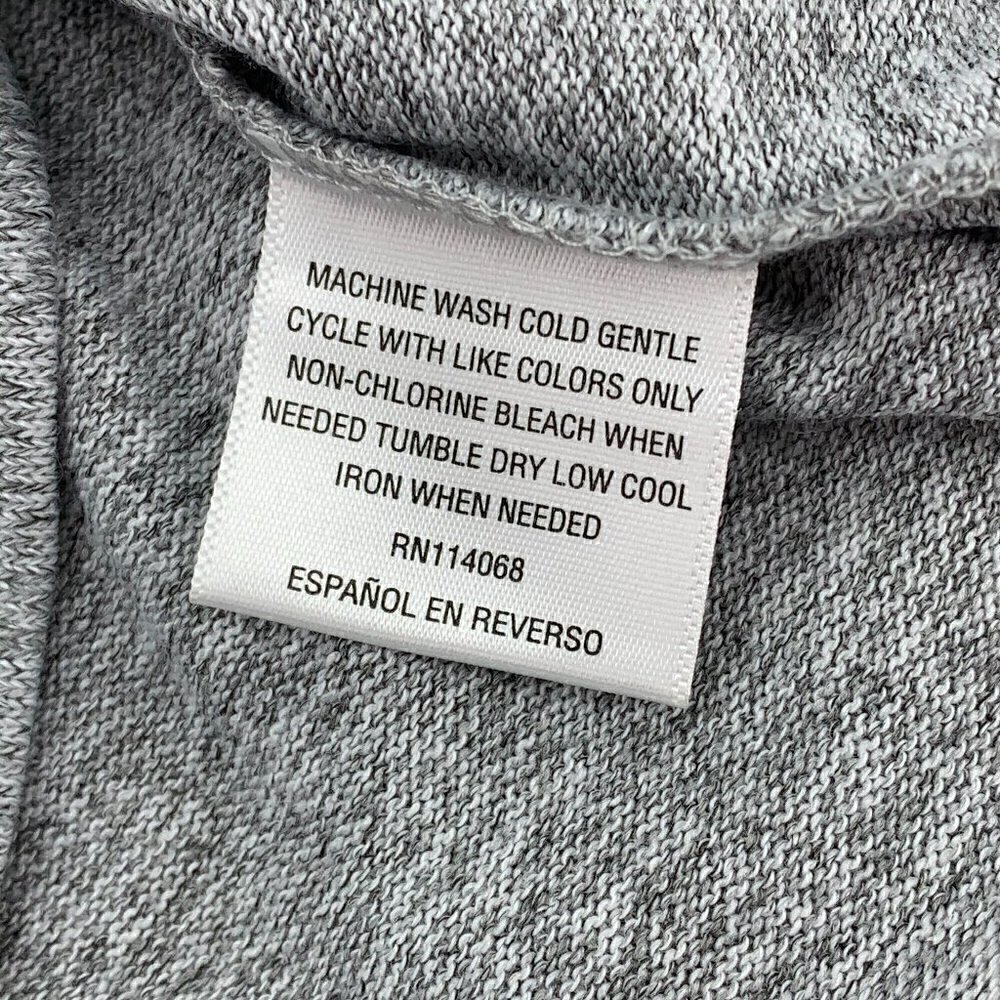 Bar III Light Heather Grey Bell Sleeve Sweater - Picture 7 of 9
